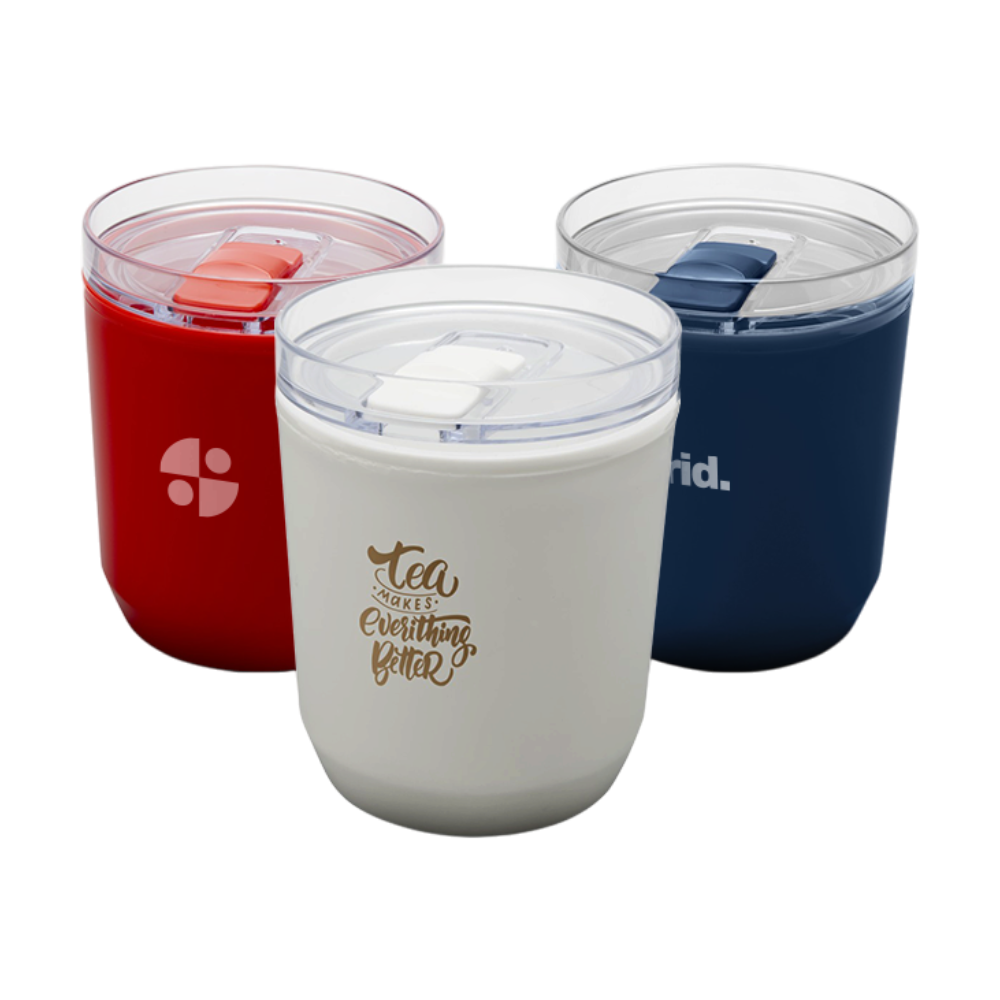 Hudson Recycled Plastic Double-Wall Tumbler 180 ml [hudson180mlrecycledplasticdoublewalltumbler]