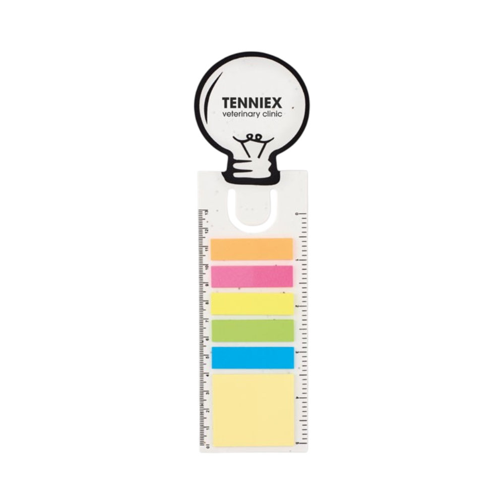 IDEA SEED Seed Paper Bookmark with Memo Pad [ideaseedseedpaperbookmarkwmemopad]