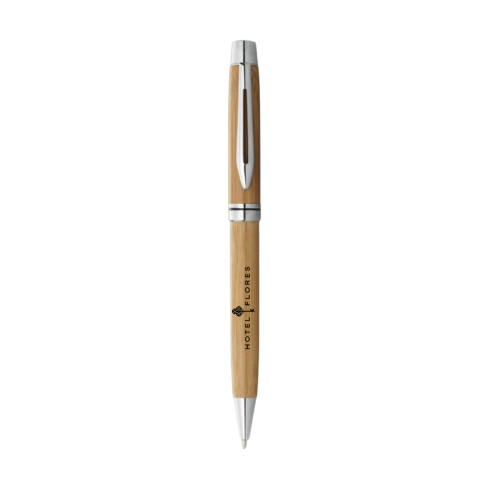 Jakarta Bamboo Ballpoint Pen [jakartabambooballpointpenblackink]