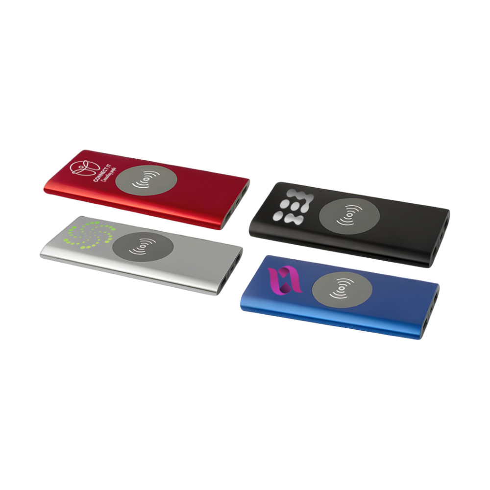Juice 8000 mAh RCS Recycled Aluminium Wireless Power Bank [juice8000mahrecycledaluminiumwirelesspowerbank]