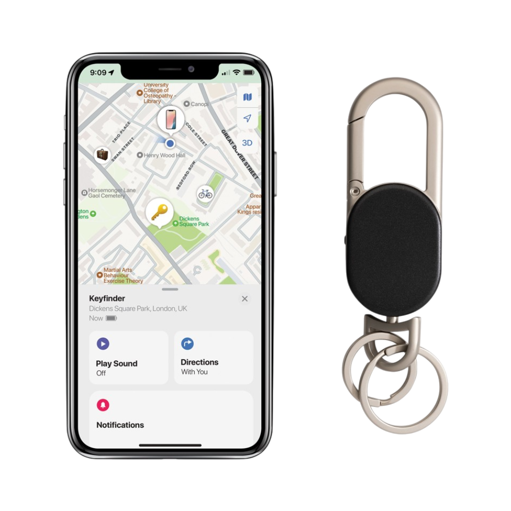 Keyfinder Keychain with USB C [keyfinderkeychainwithworldwidelocatingandusbc]
