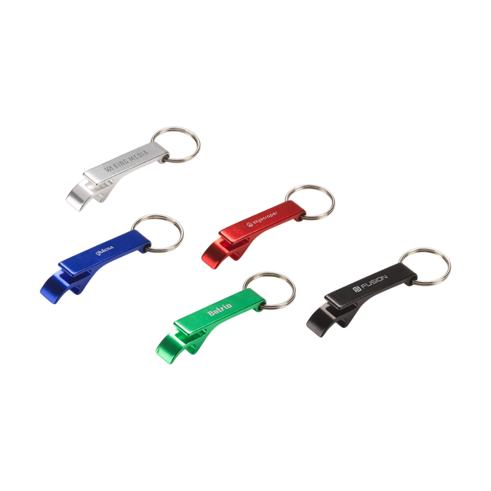 Keyring Bottle and Can Opener [openupopener]
