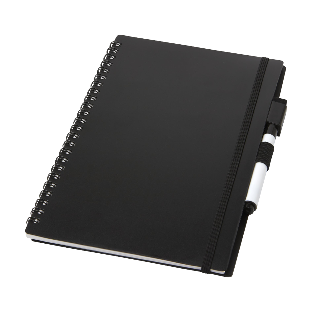 Laminated Pebbles Reusable Notebook [pebblesreferencereusablenotebook]