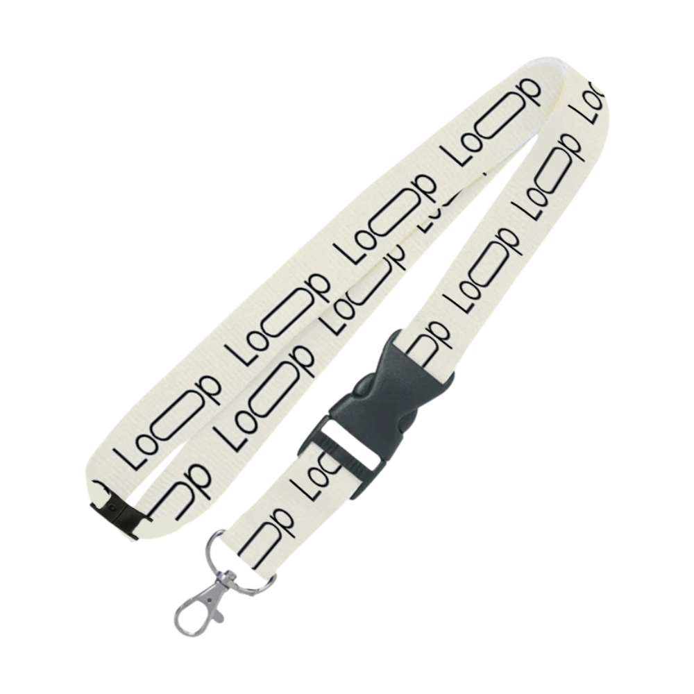 Lanyard Buckle & Safety Clip | Double Sided Full Colour [buckleandsafetyclip]