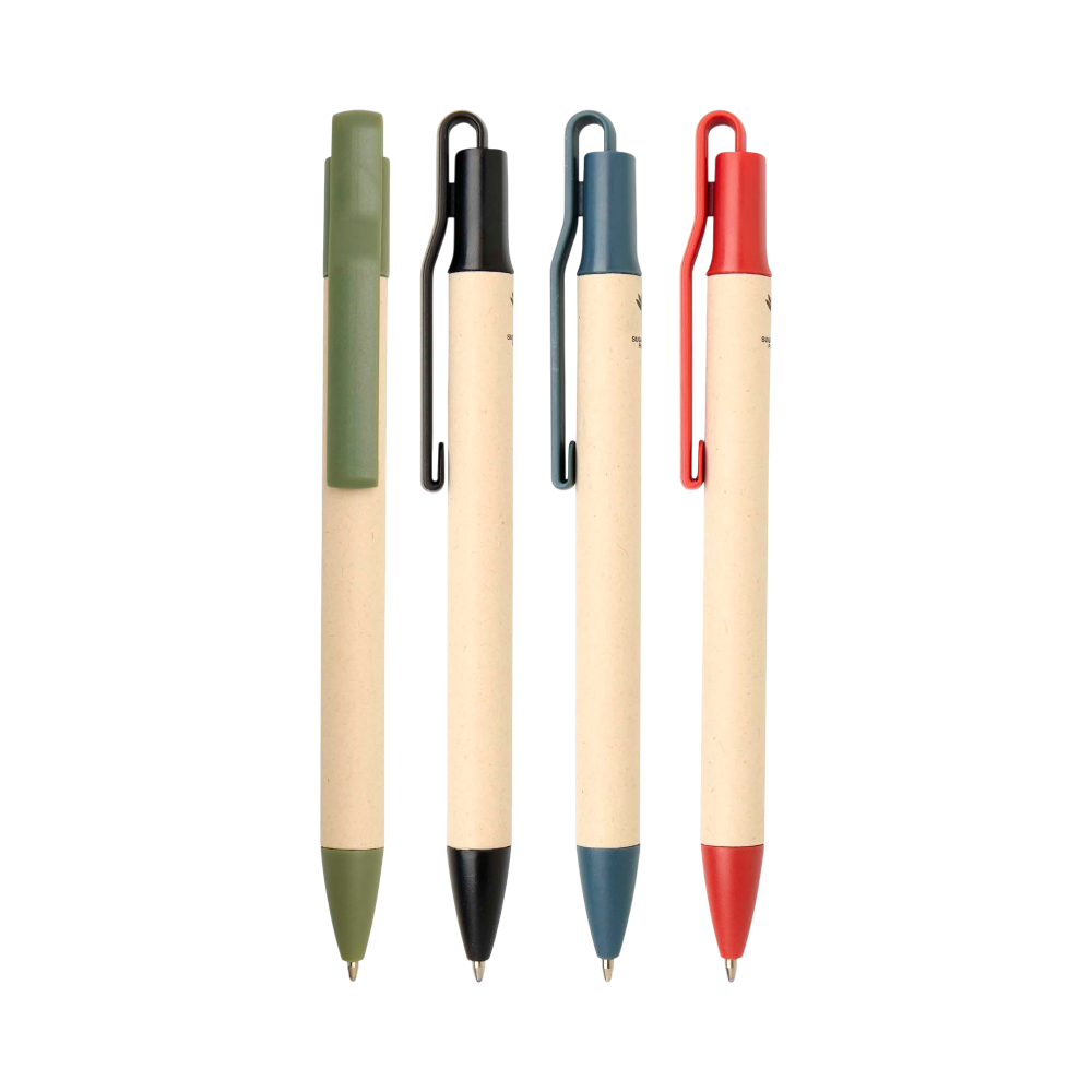 Liliana RCS Sugarcane Paper Ballpoint Ink Pen [lilianasugarcanepaperballpointpen]