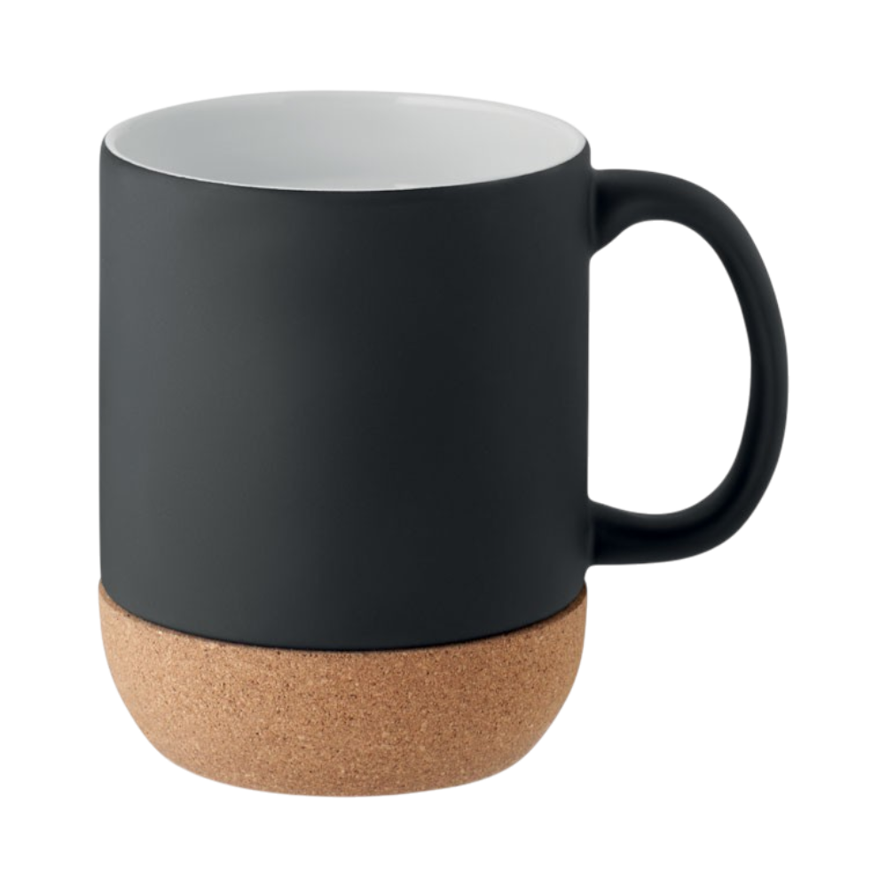 Matt Ceramic Cork Mug | 300 ml
