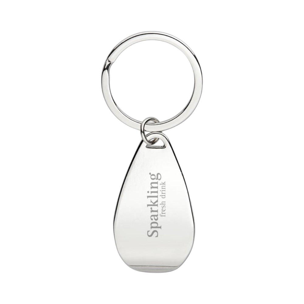 Metal Bottle Opener Key Ring [handybottleopenerkeyring]