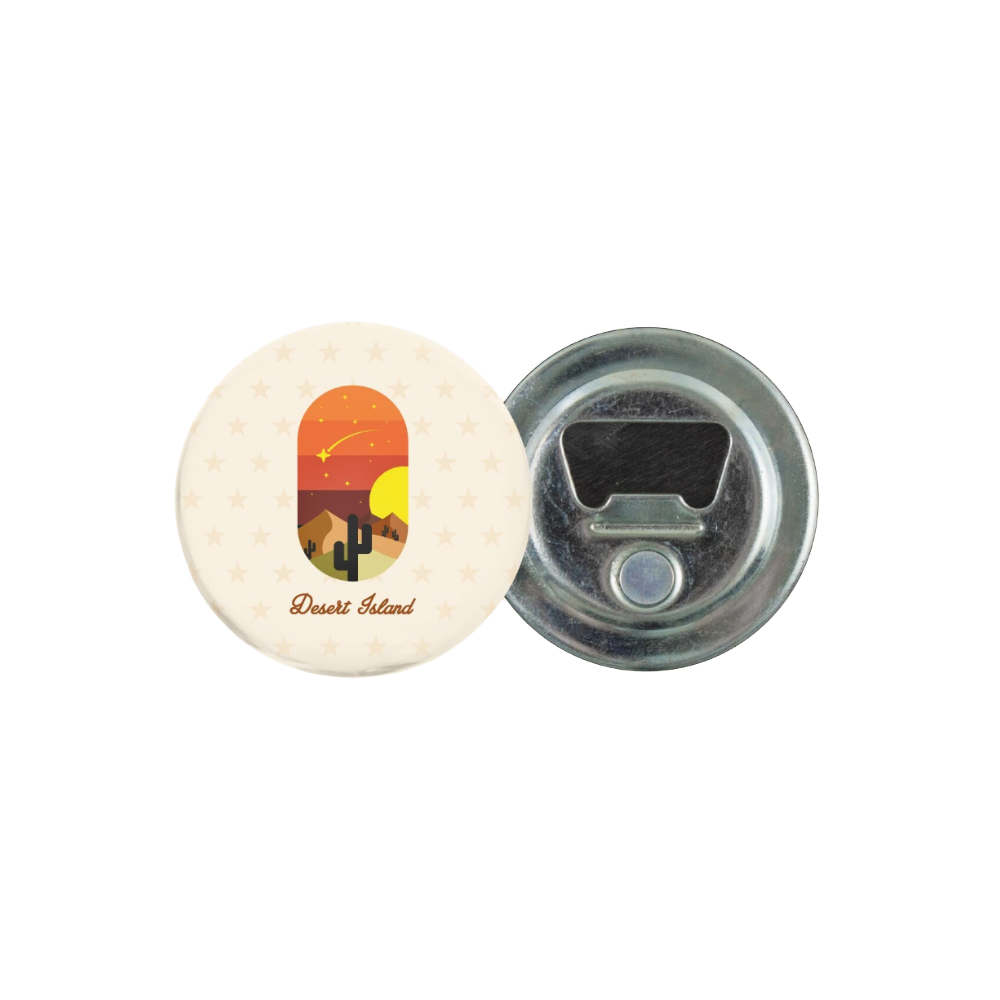 Metal Button with Bottle Opener and Magnet [metalbutton56mmwithbottleopenerandmagnet]