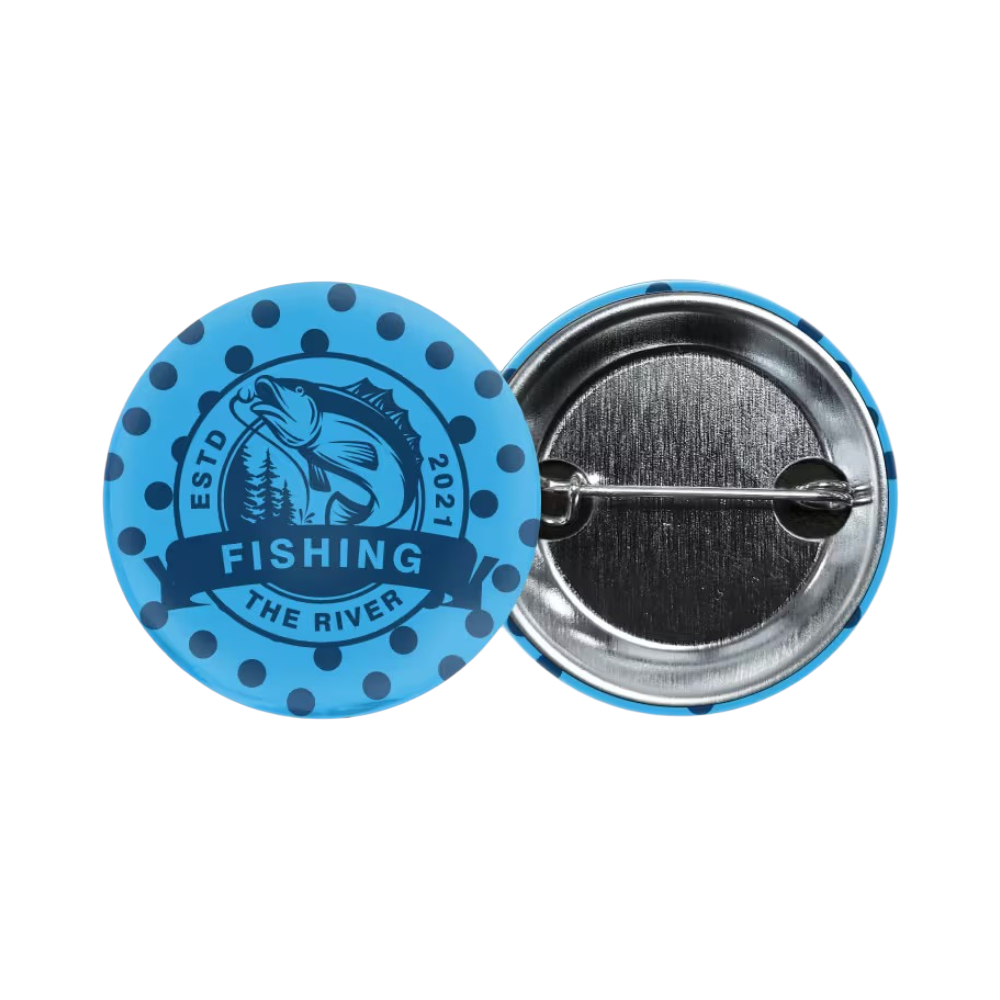 Metal Button with Double Crimped Pin | 37 mm [metalbutton37mmwithdoublecrimpedpin]