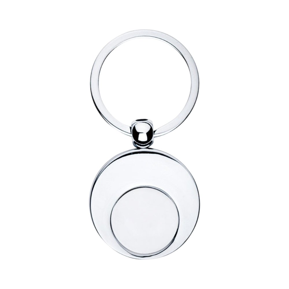 Metal Key Ring with Token [euringmetalkeyringwithtoken]