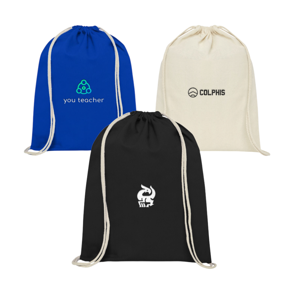 Oregon Cotton Drawstring Bag 140 g/m²