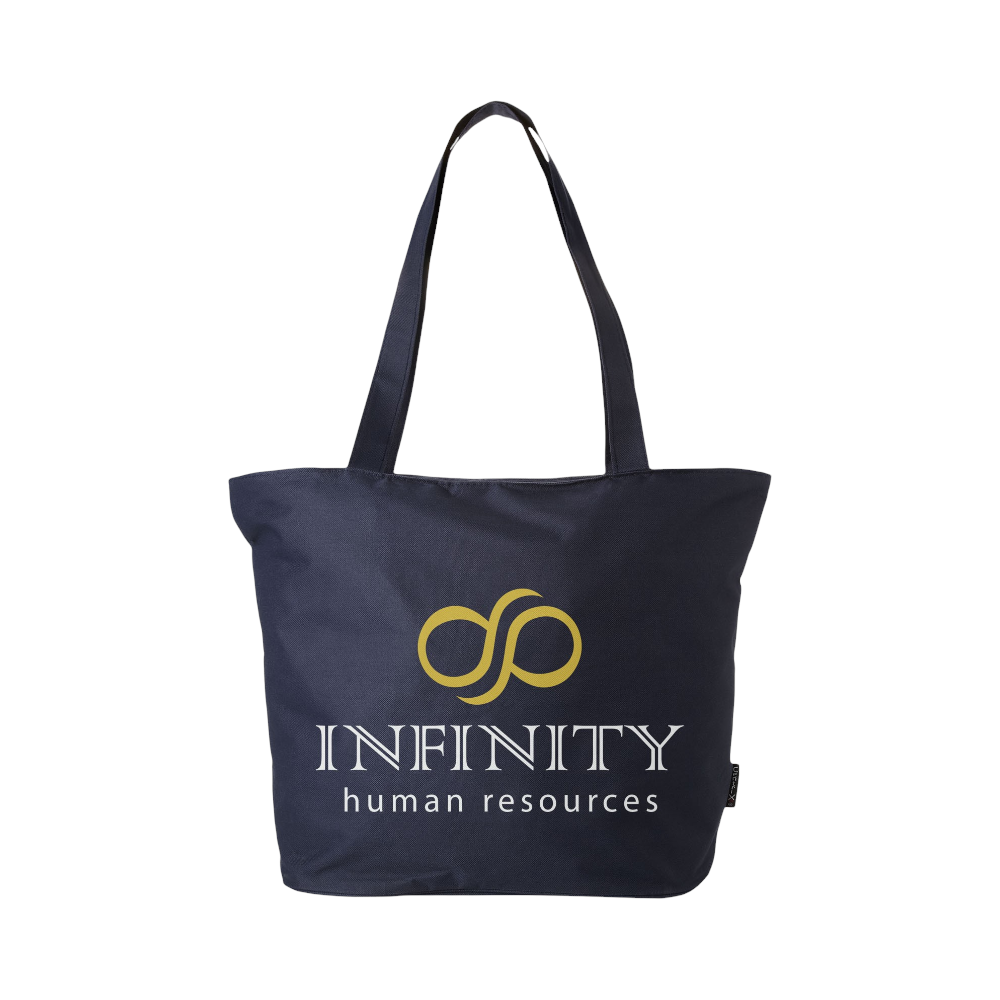 Panama Zippered Tote Bag