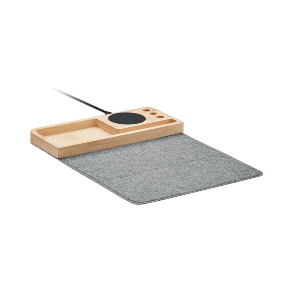 PANDU Bamboo Wireless Charger [panduwirelesschargerinbamboo15w]