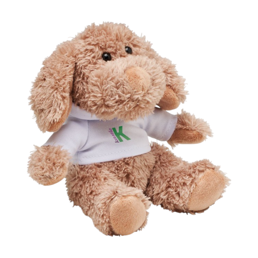 PET Dog Plush with Hoodie [doggydogplushwearingahoodie]