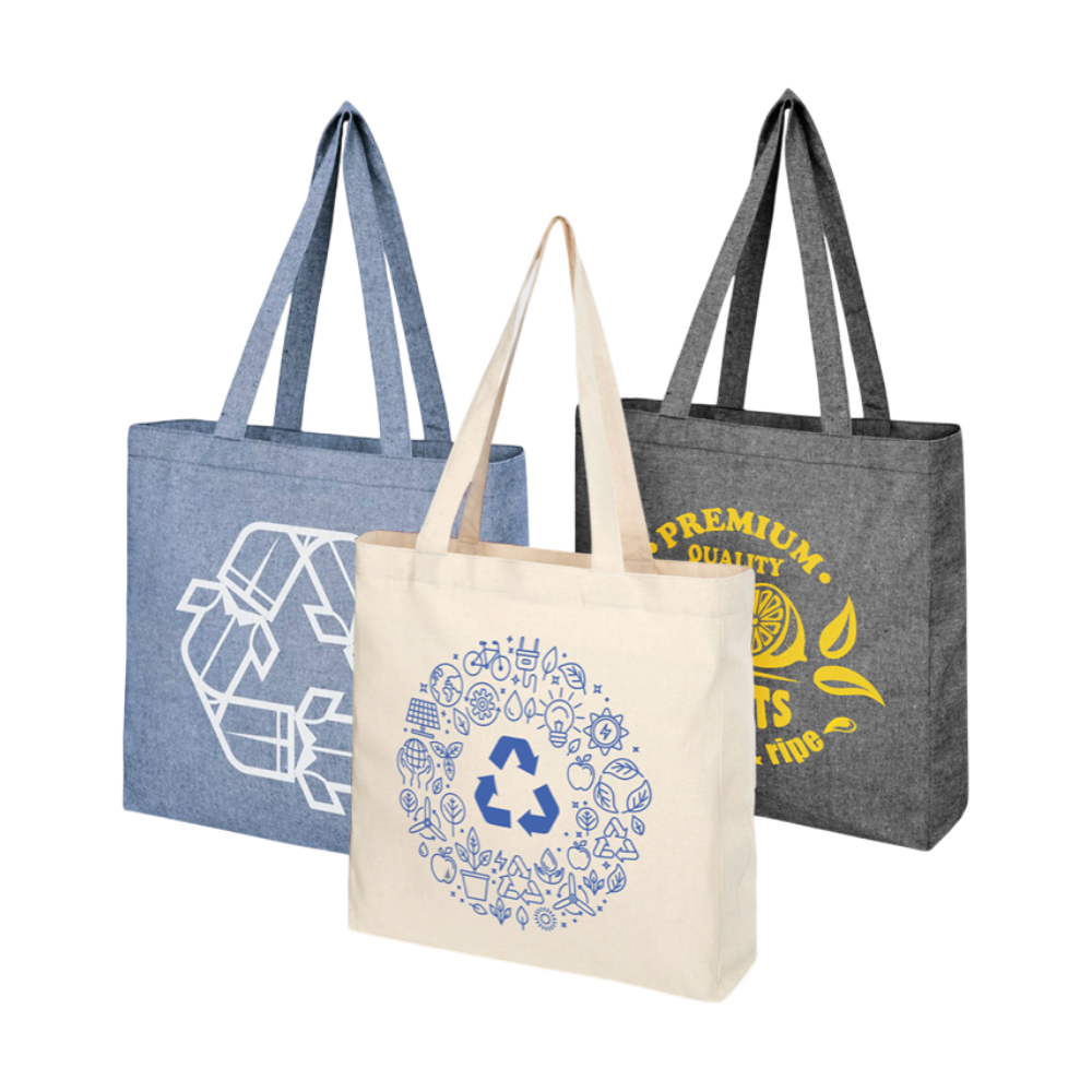Pheebs Recycled Gusset Tote Bag 210 g/m²
