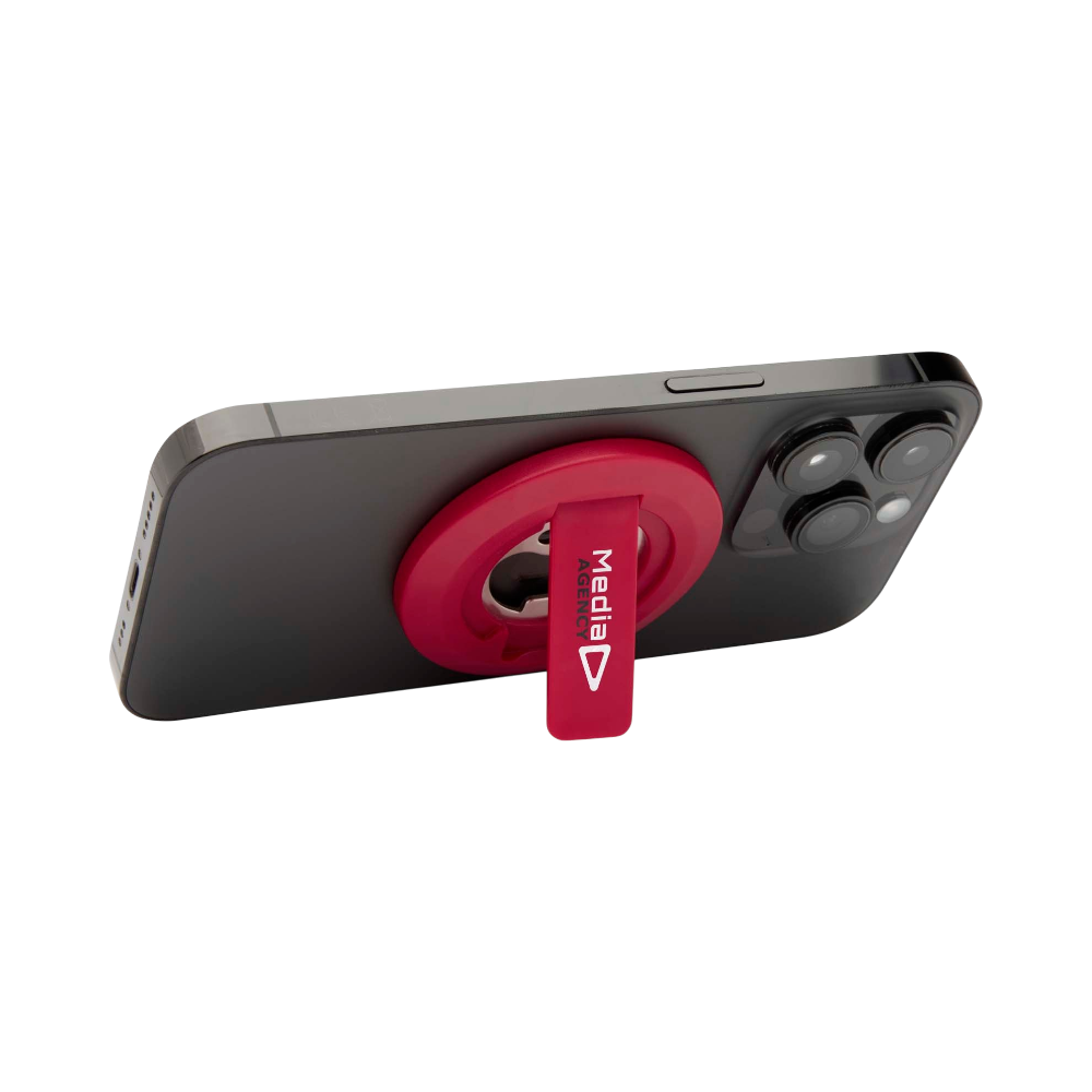 Plastic Magnetic Phone Stand with Bottle Opener [ainrecycledplasticmagneticphonestandwithbottleopener]