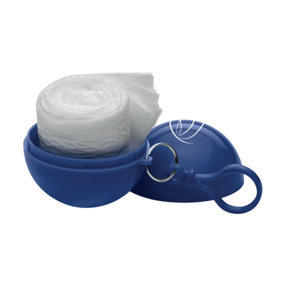 Poncho in Round Container