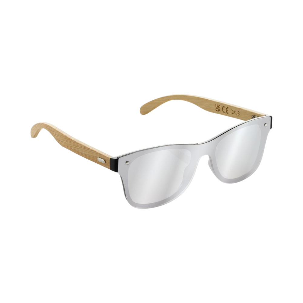 Prism RCS Recycled Plastic Sunglasses with Bamboo Frame [prismrcsrecycledplasticsunglasseswithbambooframe]