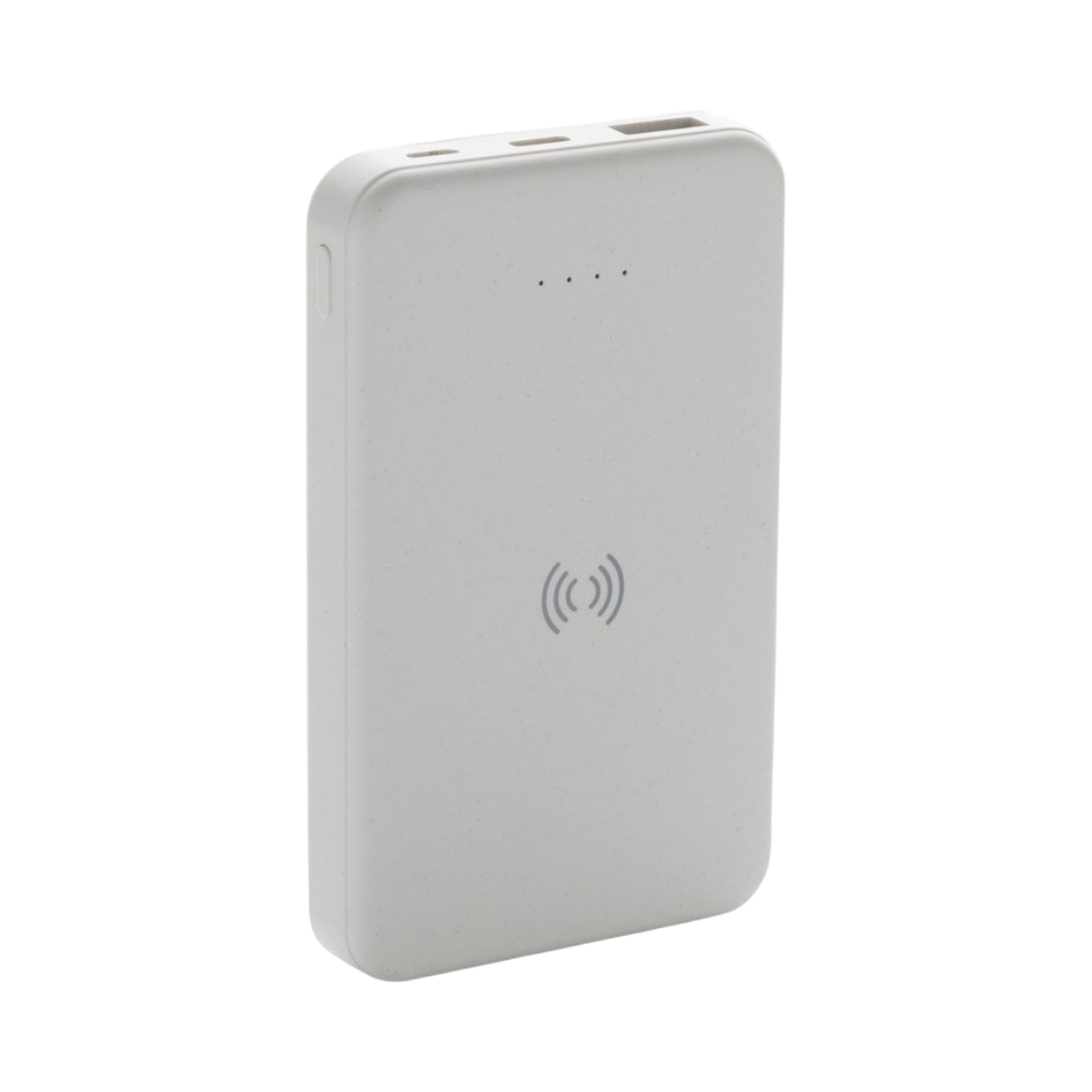 RCS Recycled Plastic 5.000 mAh Wireless Powerbank [rcsrecycledplastic5000mah5wwirelesspowerbank]