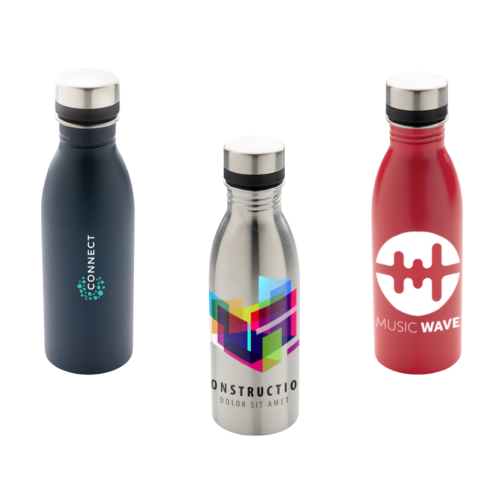 RCS Recycled Stainless Steel Deluxe Bottle | 500 ml [rcsrecycledstainlesssteeldeluxewaterbottle]