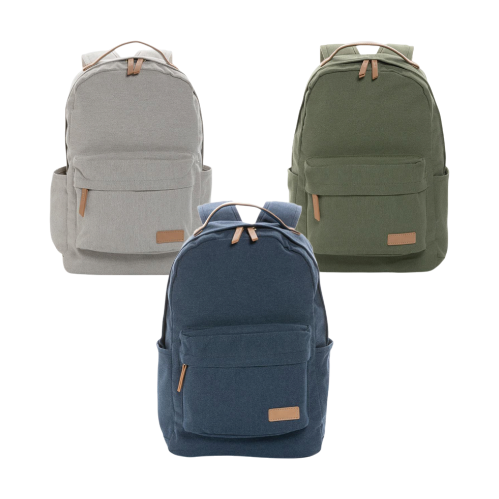 Recycled Canvas 14 inch Laptop Backpack [impactawarerecycledcanvasbackpack]
