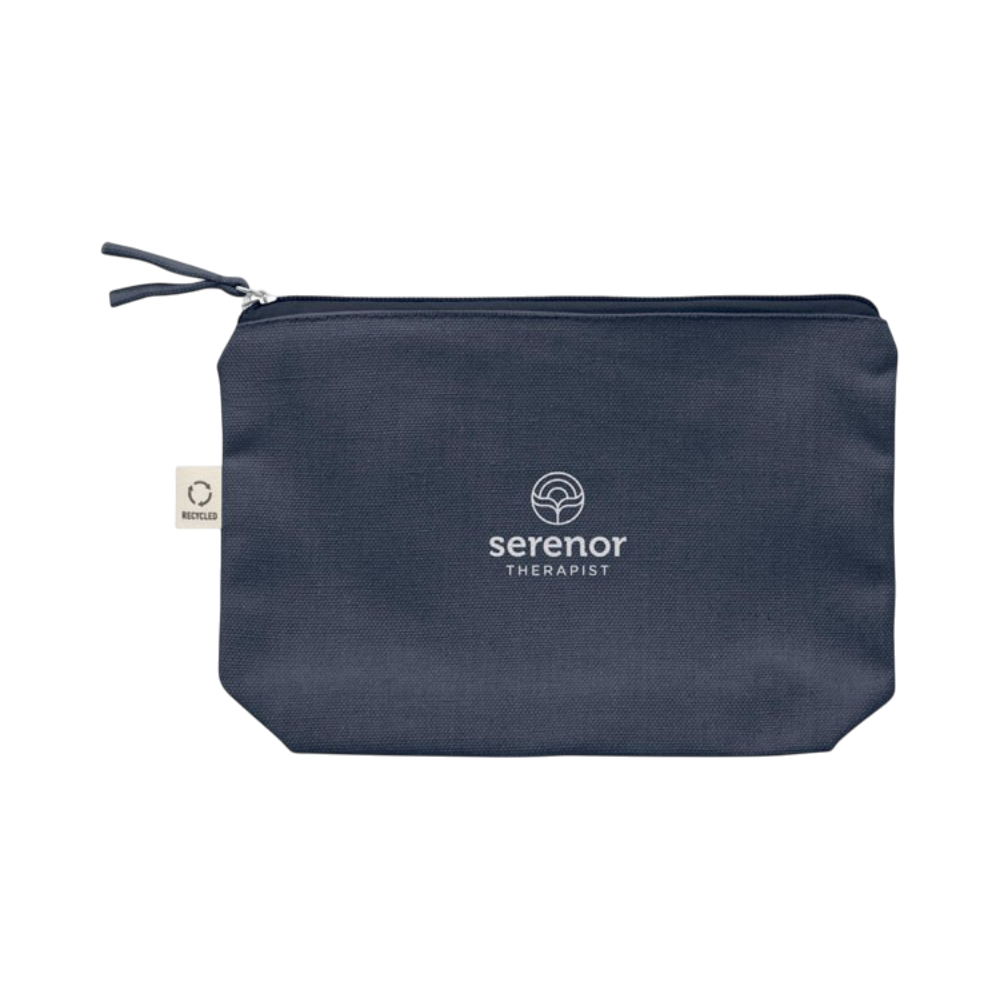 Recycled fabric toiletry bag 320 g/m² [elnascosmeticbag320grm]