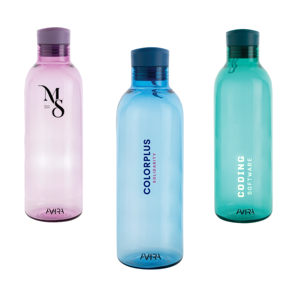 Recycled Plastic Water Bottle | 1 Litre [aviraatikrcsrecycledpetbottle1l]