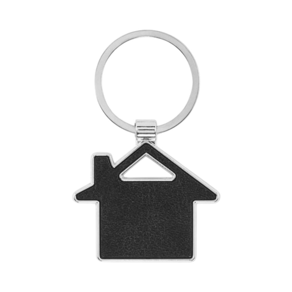 Recycled PU Leather House Key Ring