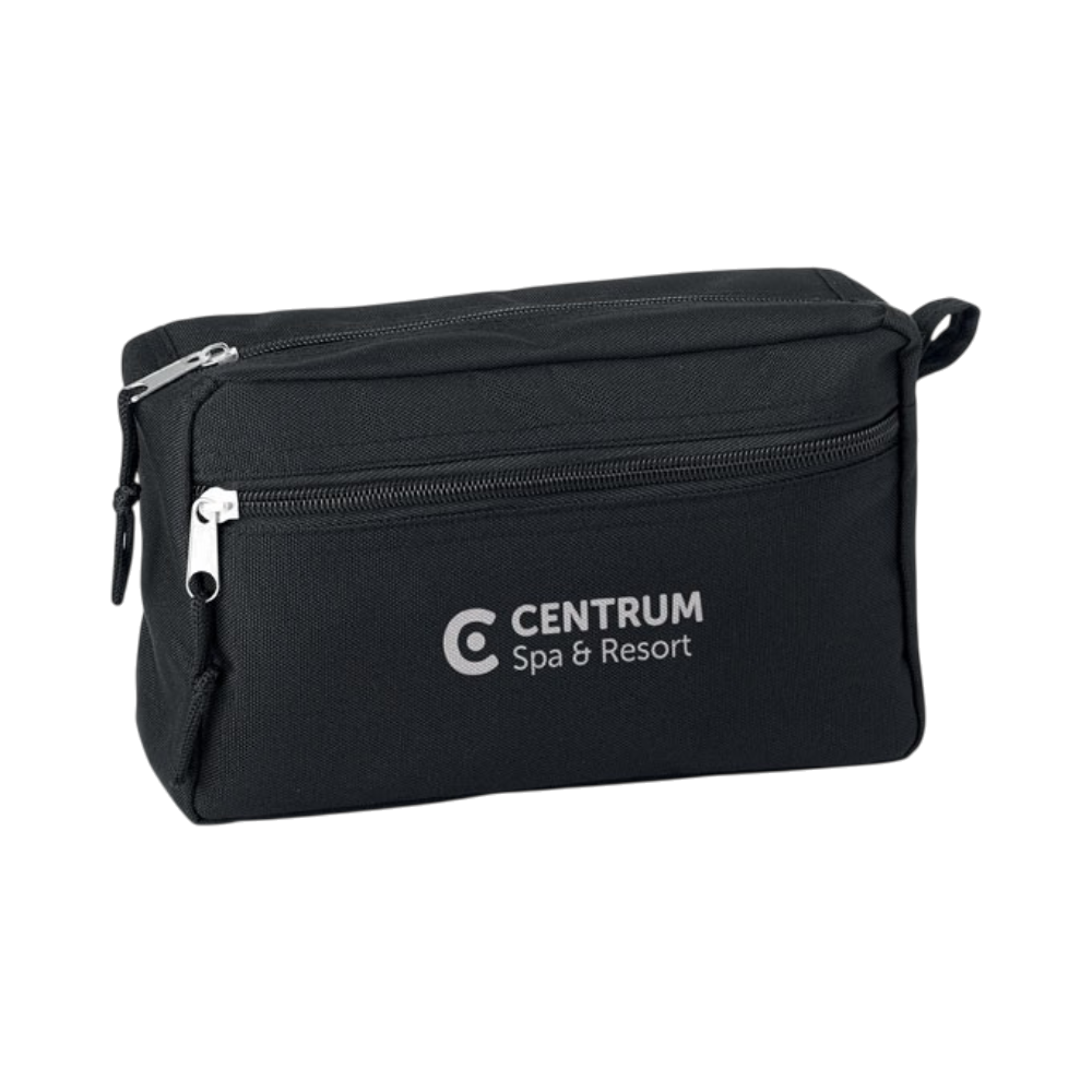 Recycled RPET hanging toiletry bag [bettersmart600drpettoiletbag]