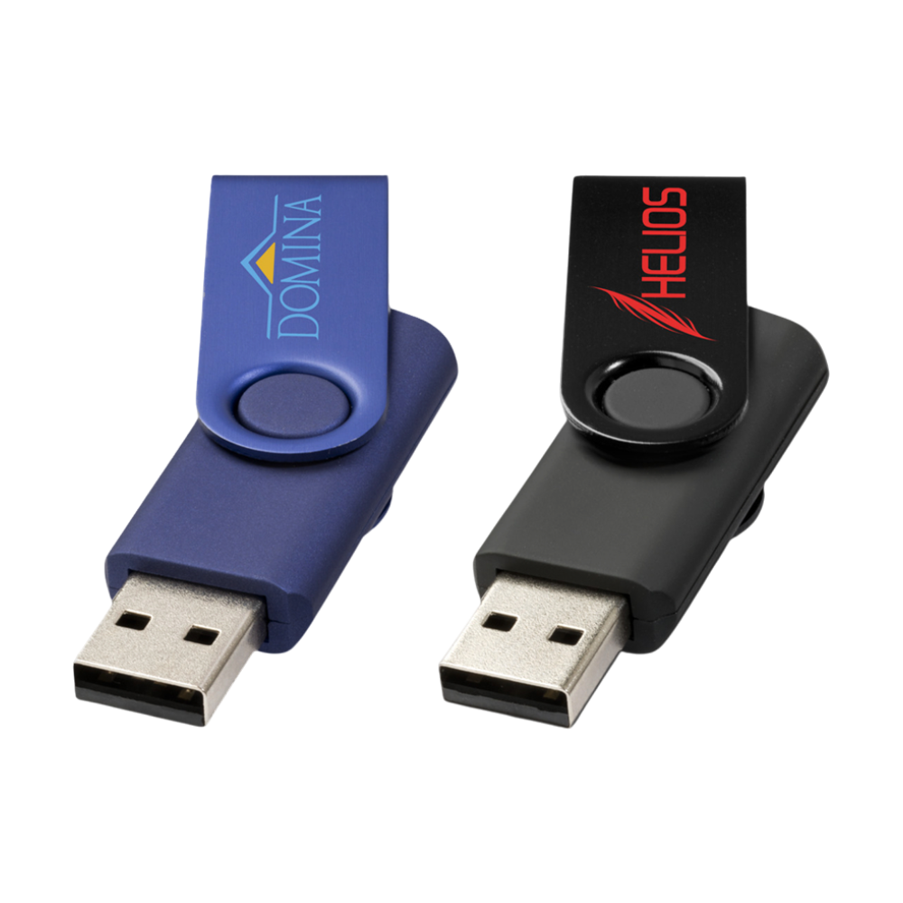 Rotate-metallic USB 4GB