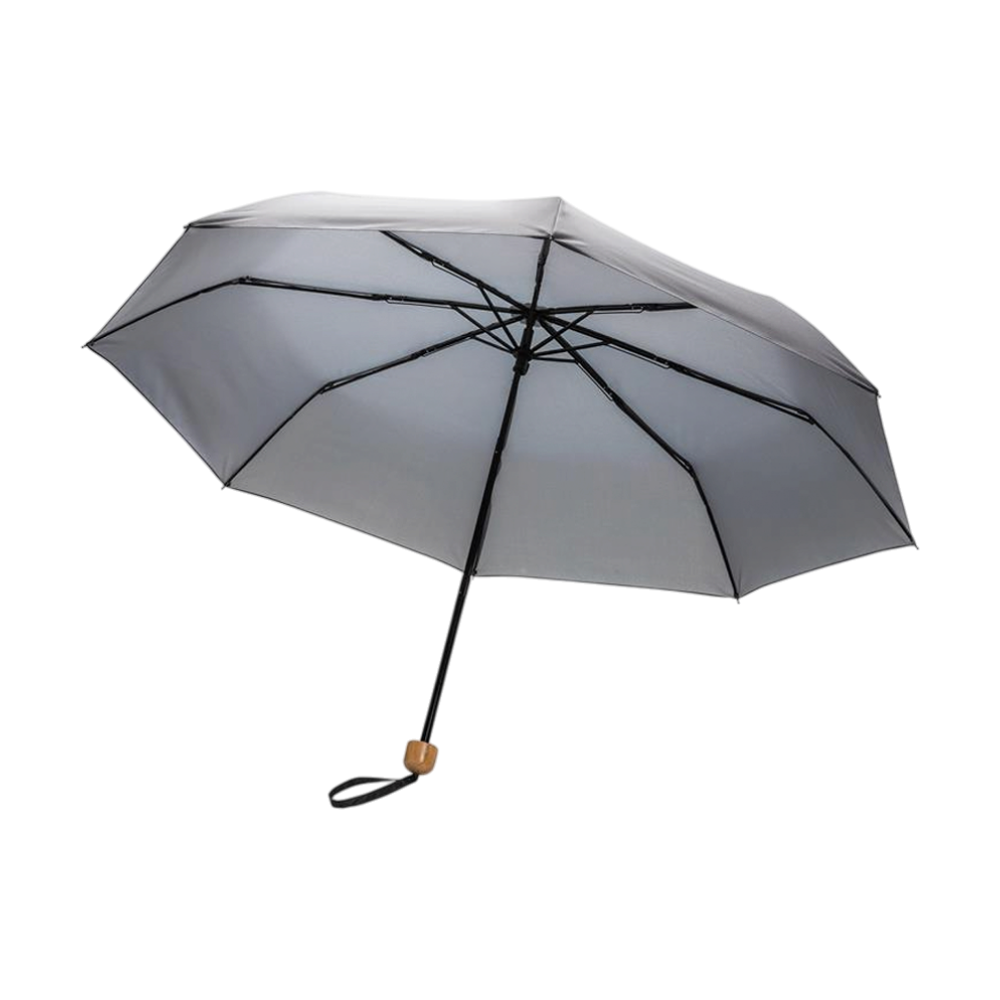 RPET 190T Pongee Bamboo Mini Umbrella [rpet190tpongeebamboominiumbrella]