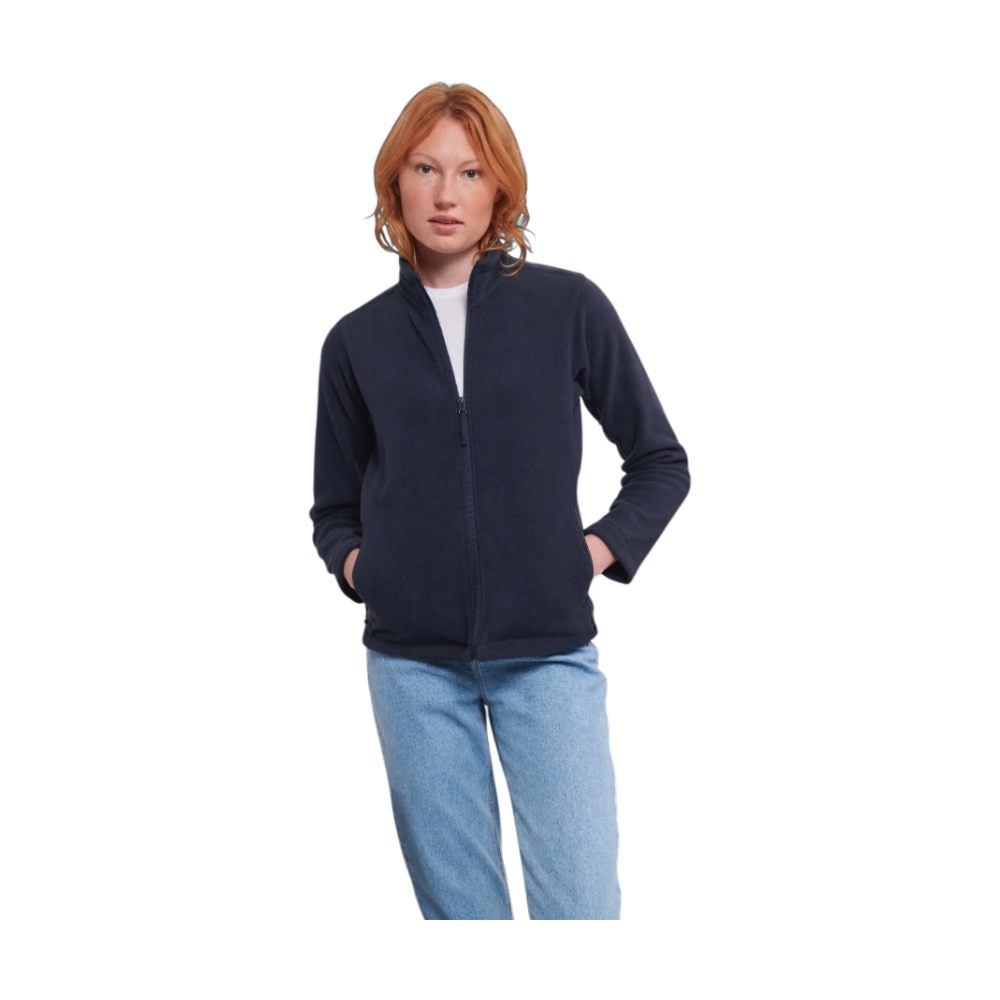 Russell Athletic Ladies Zip Fleece [russellladiesfullzipoutdoorfleece]