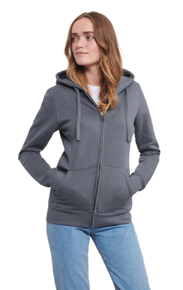 Russell Athletic Ladies Zip Jacket [russelziphoodjacket180gsm9266mm9266fwwomen]