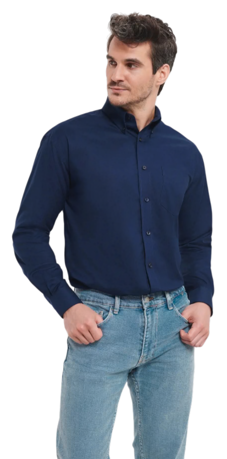 Russell Classic Oxford Shirt [russellmenlslclasoxfordshirt]