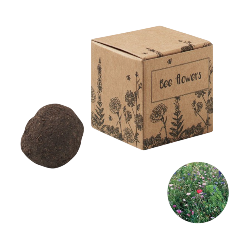 Seed Bomb with Bee Flowers [bombiiiseedbombwithbeeflowers]