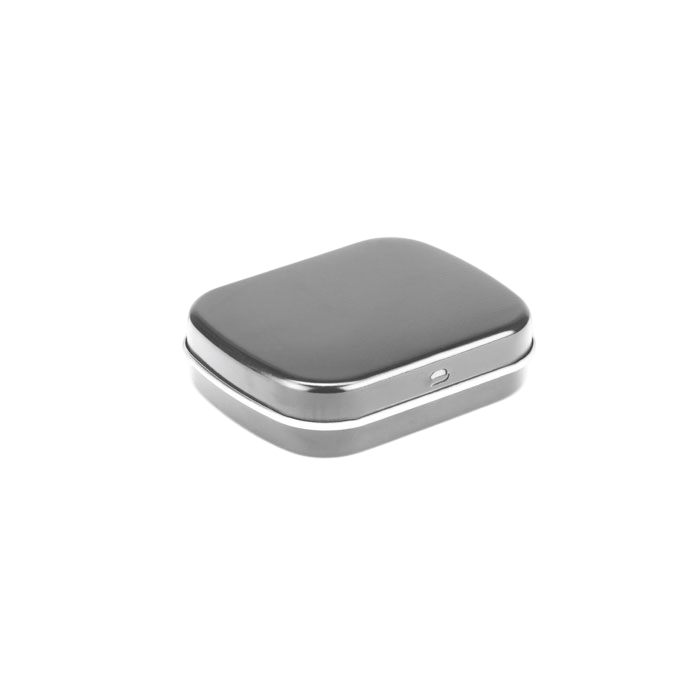 Silver Tin Mints Premium Gift [briseeasytinsilverwmints]