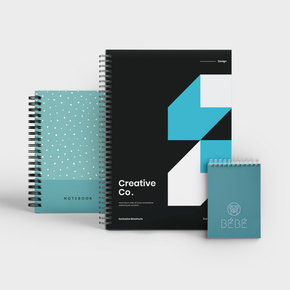 Spiral-Bound Notebooks [notepadswireo]