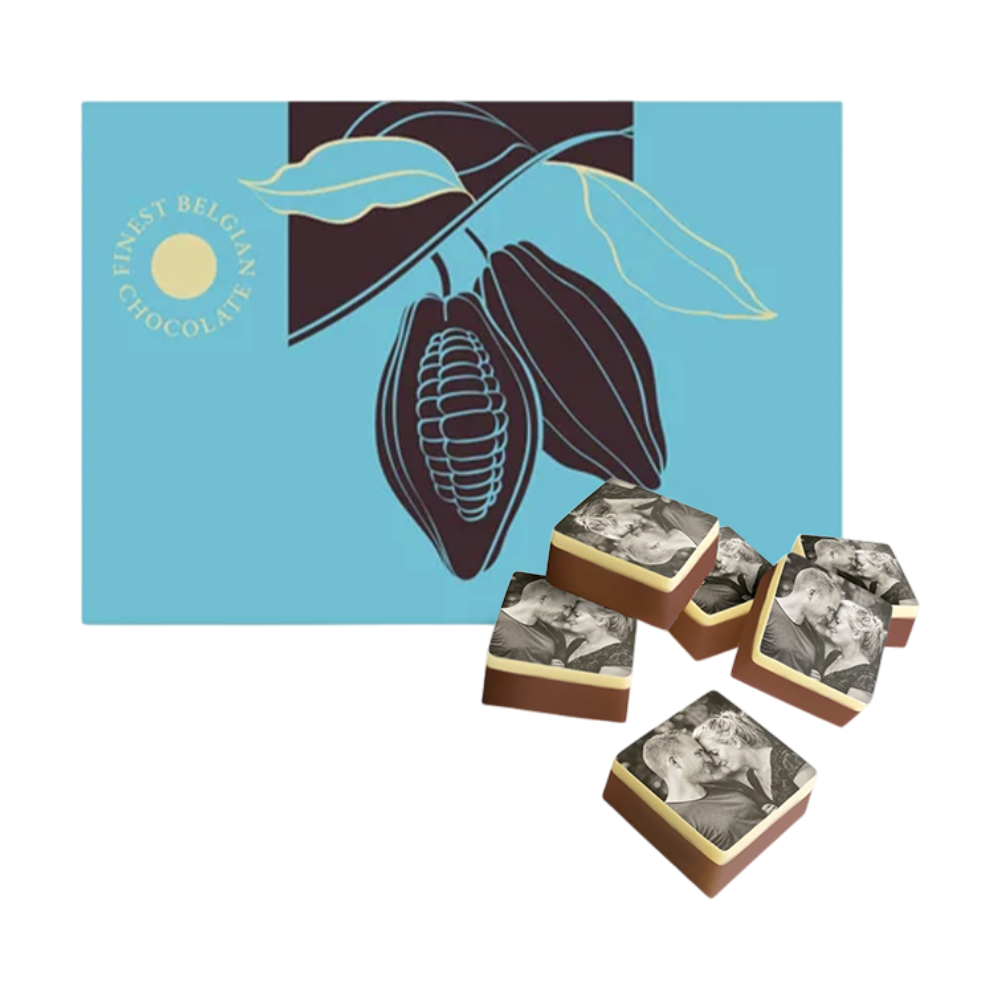 Square Photo Chocolates