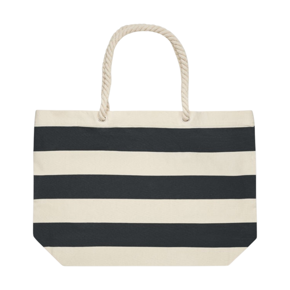 Stripe Cotton Beach Bag [heavenstripecottonbeachbag220grm]