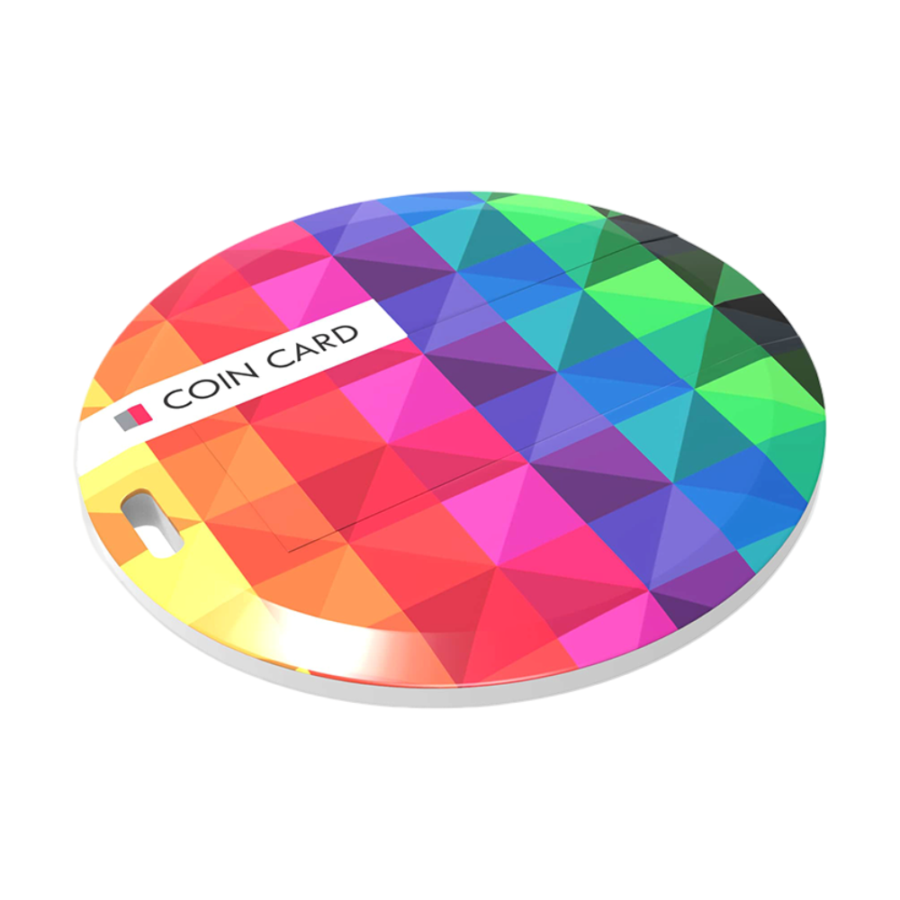 USB Card Round 2/4/8/16/32/64 GB [coincardusb]