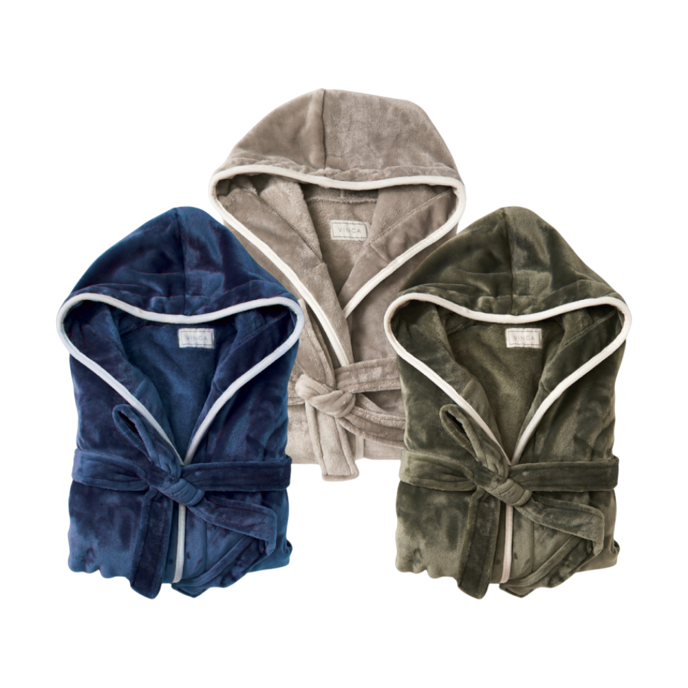 VINGA Louis Luxury Plush Robe [bathropepremium]