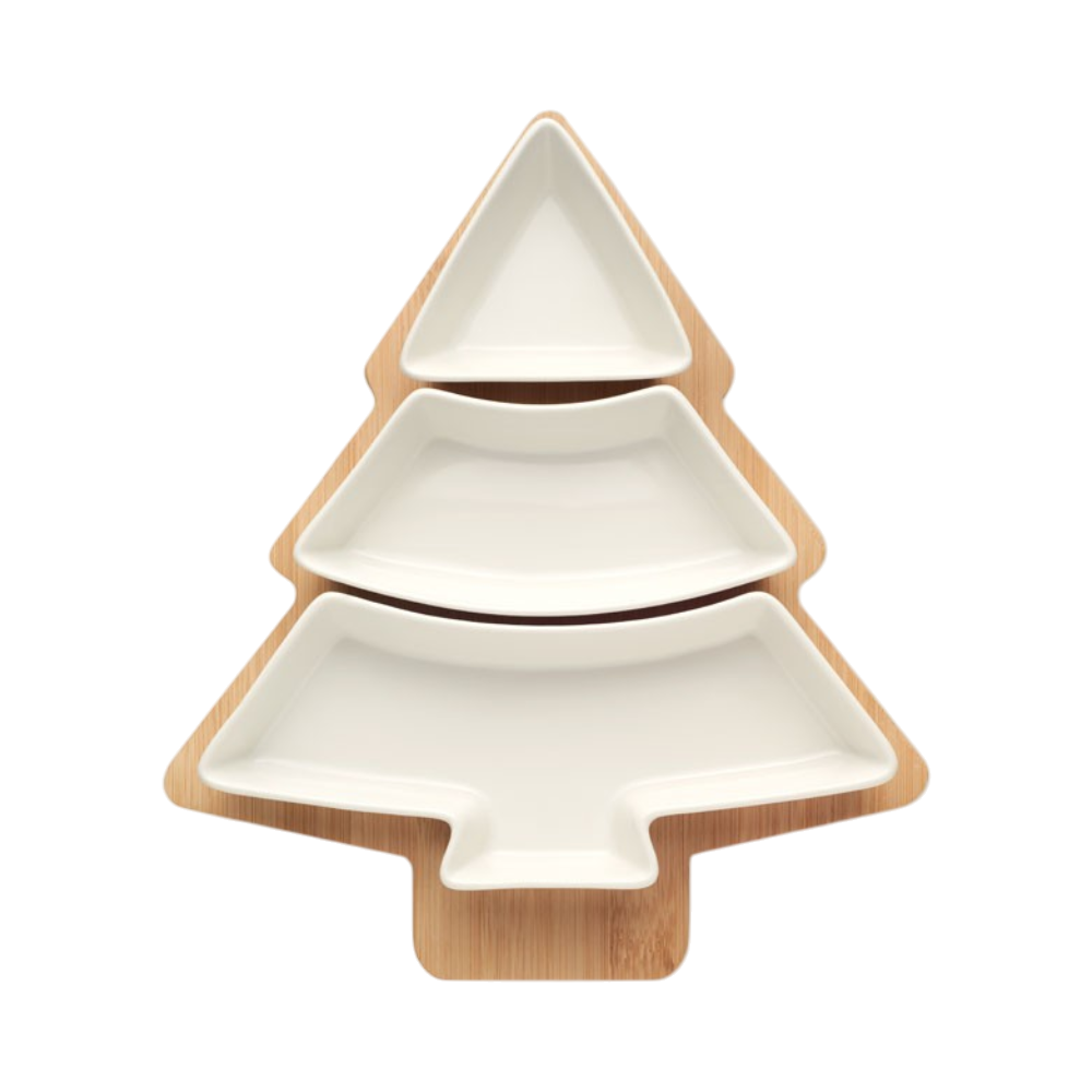 VIRAM Christmas Tree Serving Tray