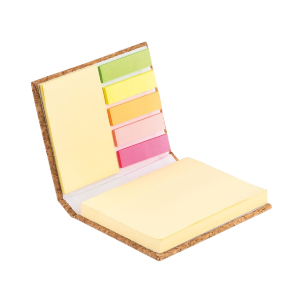 VISIONCORK Cork Sticky Note Memo Pad