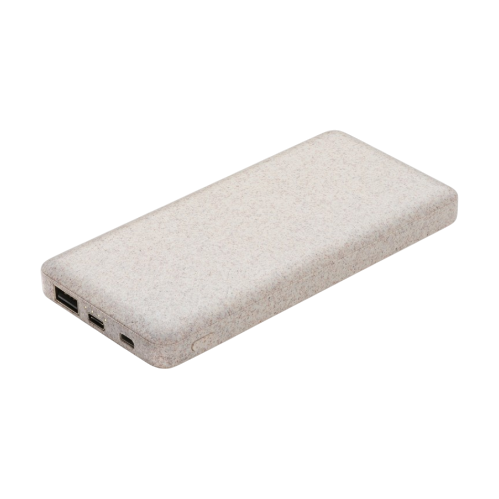 Wheat Straw Powerbank 10.000 mAh [10000mahwheatstrawpowerbank]