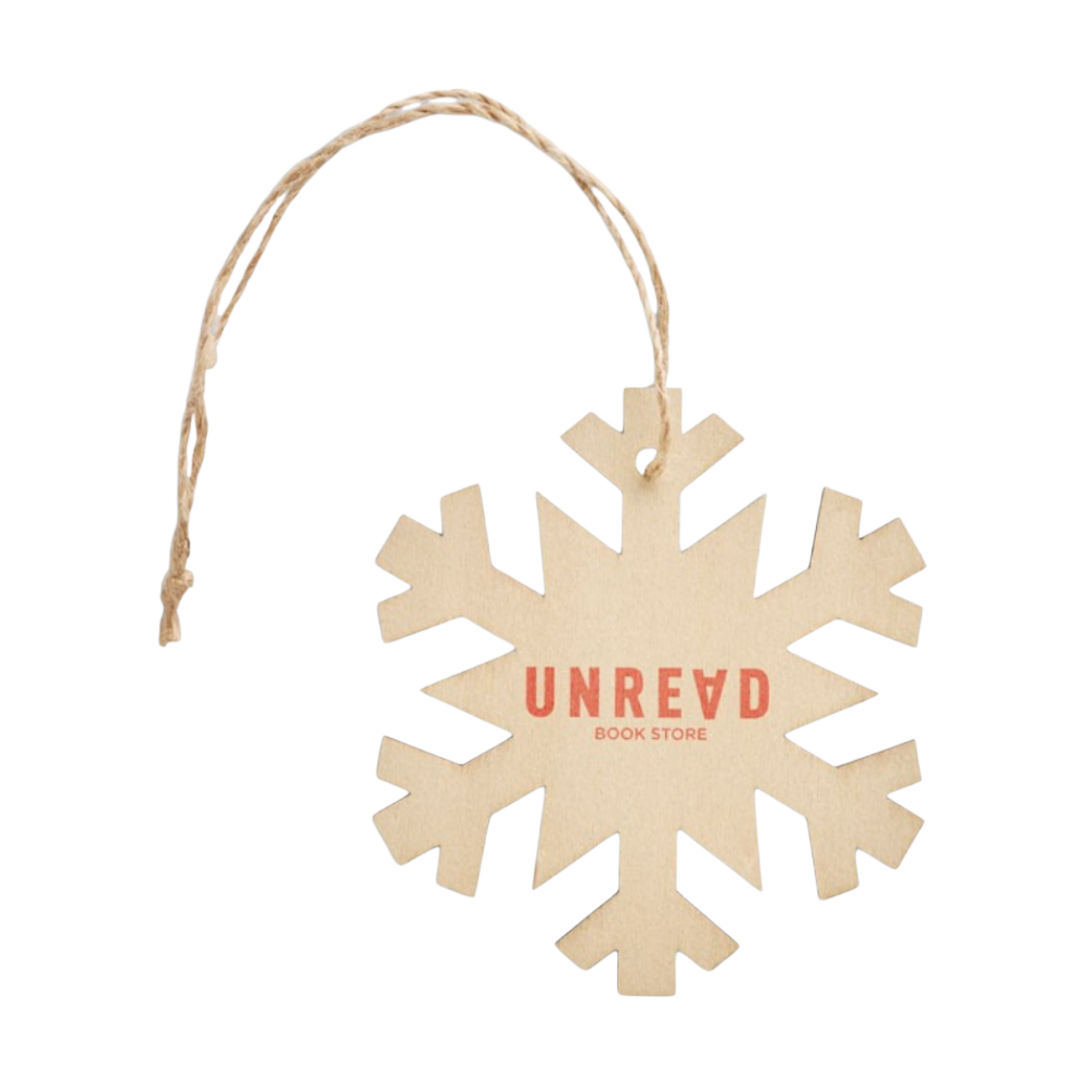 Wooden Snowflake Tree Hanger