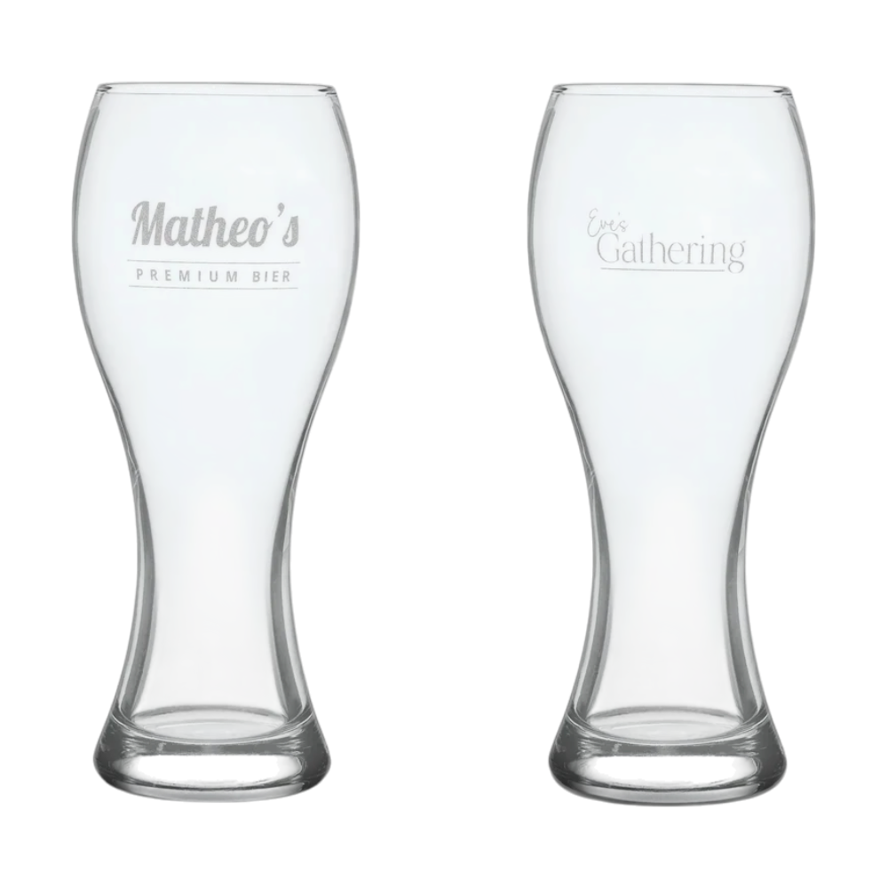 XL Personalised Beer Glass [beerglassweizen68cl]